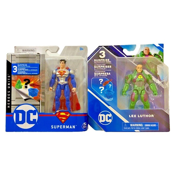Other - SUPERMAN & LEX LUTHOR‎ Spin Master DC Action Figures